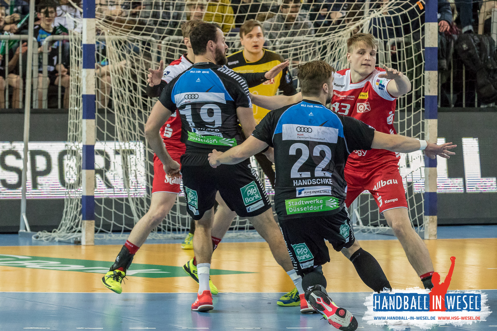 HC Rhein Vikings - TuSEM Essen 32:29 (17:14) / 2.Liga / DKB Hand